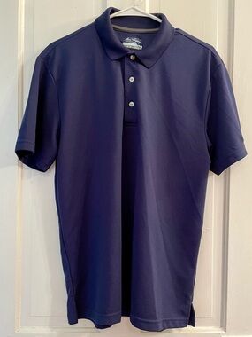 Ben Hogan Performance Navy Blue Polo Shirt - Short Sleeve - Men’s Medium